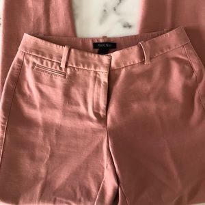 White House Black Market Salmon Slim 6 Ankle Pants